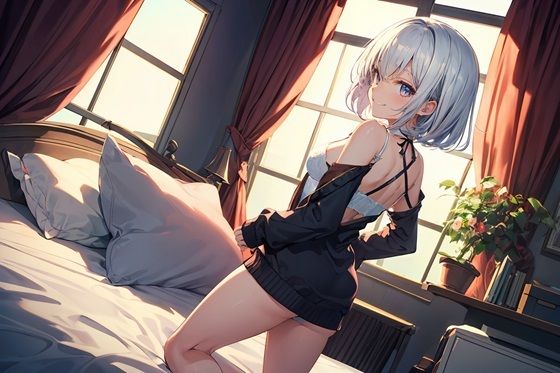 素敵な尻の女性 vol.4(blue moonのAI画房) [d_355980]