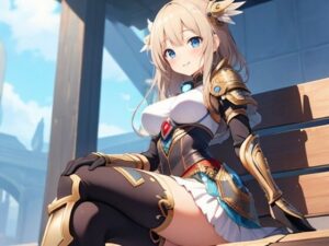 近未来ファンタジー風美少女さん(ほげふが) [d_360767]