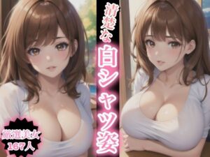 清楚な白シャツ姿(STAR美女図鑑) [d_383211]