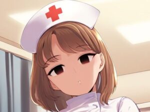 ナースの女の子が催●にかかってスカートをたくし上げている画像2(催●スキ) [d_385571]