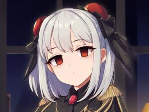 悪墜ちした女の子が催●にかかってスカートをたくし上げている画像(催●スキ) [d_389874]