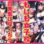 もしも女子校の先生になったら…エッチなJKに囲まれたハーレム体験(ぷっちぷに) [d_412332]