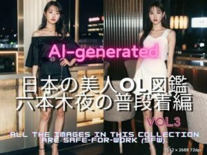 AI生成 日本の美人OL図鑑 Vol.3 六本木編-夜のカジュアル特集(美伝プロジェクト) [d_443577]