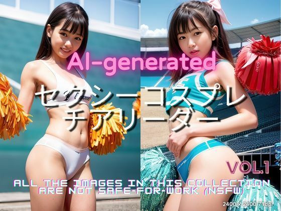 AI生成 青春の応援 チアリーダーコスプレ Vol.1(美伝プロジェクト) [d_445133]