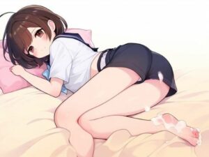 制服女子にびゅーびゅーぶっかけ〜足コキだけでイクなんてどうかしてます〜(晴耕雨読) [d_446288]