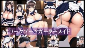 ワークブーツガーターベルトメイド(潮吹きジョニー) [d_467376]