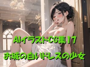 AIイラストCG集17 お城の白いドレスの少女(ドンガラ) [d_473275]