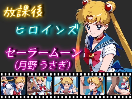 放課後ヒロインズ セーラームーン（月野うさぎ）(ヒロイン turbo type D) [d_475066]