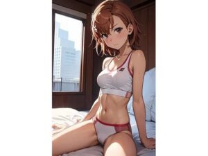 御坂〇琴  スポブラとビキニっぽい（77枚）(ひぐまアート) [d_477022]