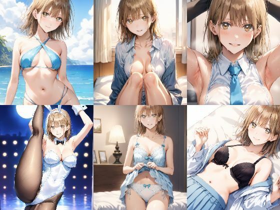 「アオのハコ」鹿野千夏セクシー写真集2（481枚）(人の海) [d_477330]