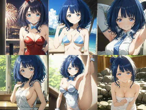 「負けヒロインが多すぎる！」八奈見杏菜セクシー写真集2（全490枚）(人の海) [d_477402]