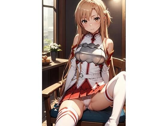 アスナ パンチラとおっぱいと服に射精（95枚）(ひぐまアート) [d_477999]