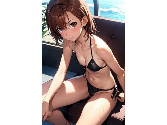 御坂〇琴  ビキニとおっぱい（65枚）(ひぐまアート) [d_479956]