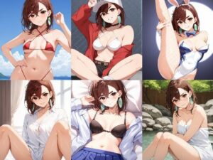 「ダンダダン」綾瀬桃セクシー写真集（全488枚）(人の海) [d_480302]