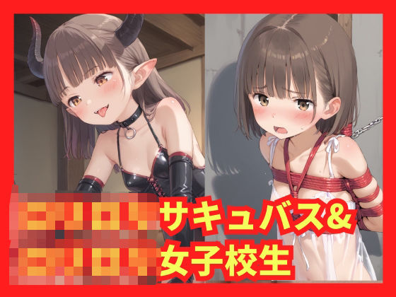 ロリロリサキュバス＆ロリロリ女子校生(格安えろす) [d_480960]