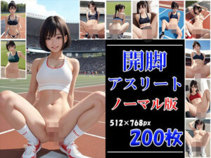 開脚アスリート ノーマル版(AI娘堂) [d_482265]