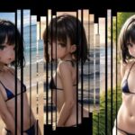 貧乳マイクロビキニ(AIイラストラボ) [d_482529]