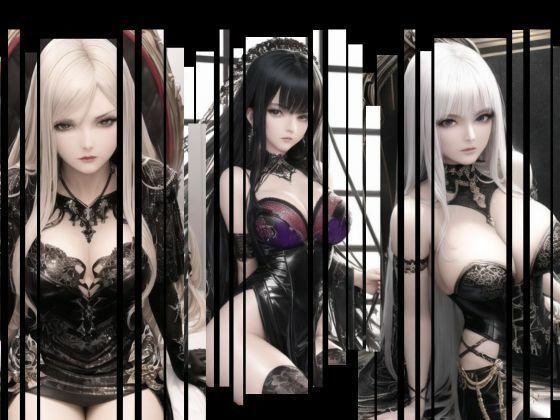 ゴスロリ、綺麗なお姉さん  86枚(AIイラストラボ) [d_483018]