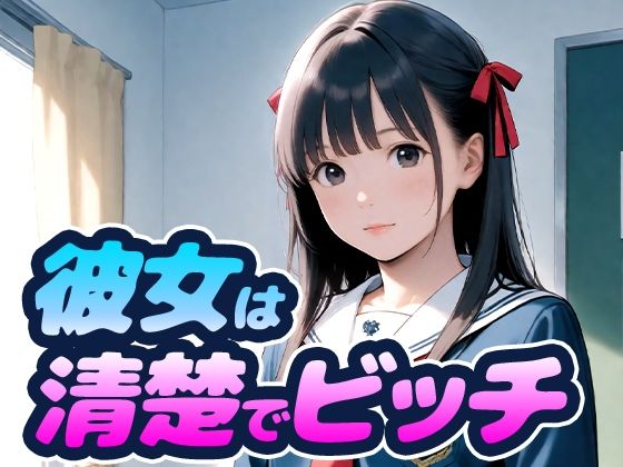 彼女は清楚でビッチ(うつくしきかたち庵) [d_483224]