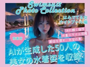 AI生成水着写真集（はみでてる女ナイトプール編）(damo) [d_484071]