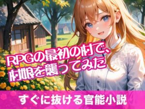 RPGの最初の村で、村娘を襲ってみた【すぐに抜ける官能小説】(tumugiko@novel) [d_484521]