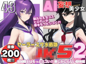 AI妄想美少女シリーズ-43 【セーラースク水戦隊JK5】2人の追加ヒロインズ！えっちに鍛えた肢体編(AIヒロイン研究会) [d_484704]