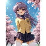 Key同人イメージ集2 Clannad （藤林杏）(灯篭屋) [d_484815]