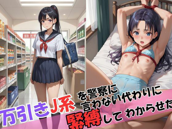 万引きJKを警察に言わない代わりに緊縛してわからせた(艶夢) [d_486032]