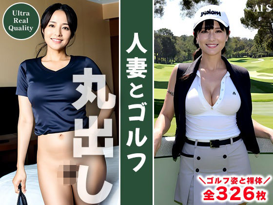 【全326枚】『人妻とゴルフ』爽やかな緑の中に映える彼女たちの魅力 -AIで描く究極の美女達-(AIで絶世の美女を作る) [d_486167]