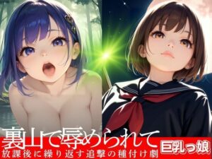 裏山で辱められて 放課後に繰り返す追撃の種付け劇(あめふらし) [d_486296]