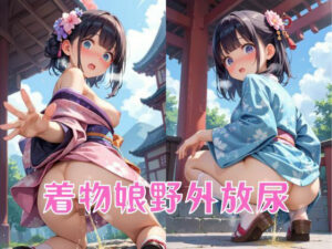 着物娘野外放尿(ツンドラ) [d_486418]