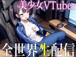 【放送事故自慰】美少女VTuberが視聴者のコメントに煽られた結果…全世界公開オナニーでイスまでビチョビチョの124ml潮吹きオーガズム(生牡蠣P) [d_486794]