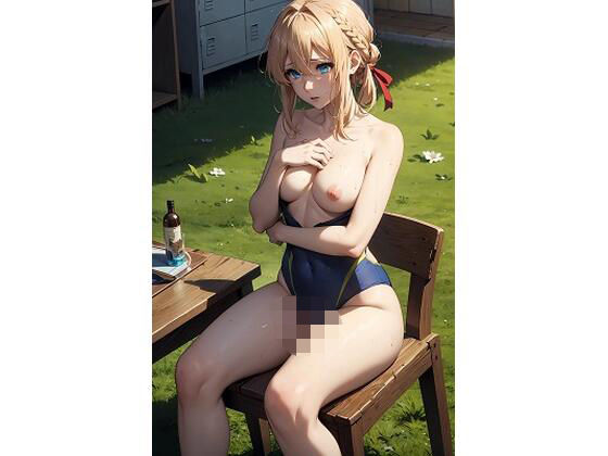 ヴァイオ〇ット  競泳水着（58枚）(きたあかりアート) [d_487005]