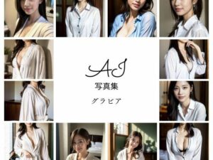 AIグラビア  寝る準備はオッケー(牛さんブックマーク) [d_487150]