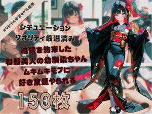 和服美人の幼馴染ちゃんがムキムキモブにやられたい放題！スマホでも見やすい縦型イラスト！シチュエーション＆クオリティ厳選済み150枚！(どっとせりーぬ) [d_487204]