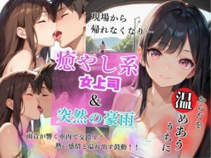 揺れる車中、溢れる情熱――濡れた髪と交わる熱い鼓動と濃厚セックス(teruteru坊主) [d_487408]