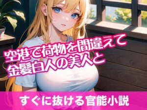 空港で荷物を間違えて金髪白人の美人と【すぐに抜ける官能小説】(tumugiko@novel) [d_488285]