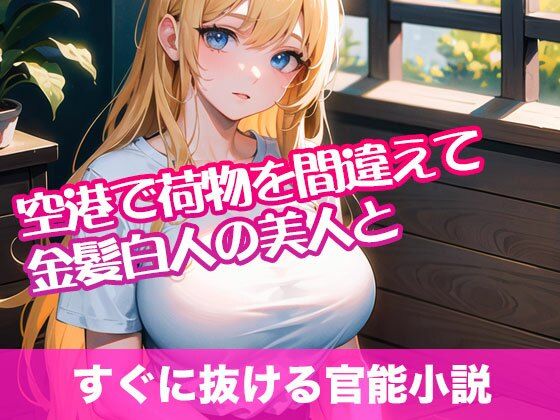 空港で荷物を間違えて金髪白人の美人と【すぐに抜ける官能小説】(tumugiko@novel) [d_488285]