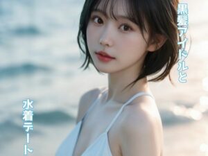 黒髪アイドルと水着デート(妄想ふぇてぃっしゅ) [d_488390]