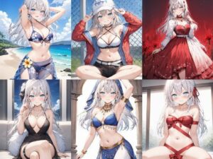 「時々ボソッとロシア語でデレる隣のアーリャさん」アリサ・ミハイロヴナ・九条セクシー写真集3（全500枚）(人の海) [d_489329]