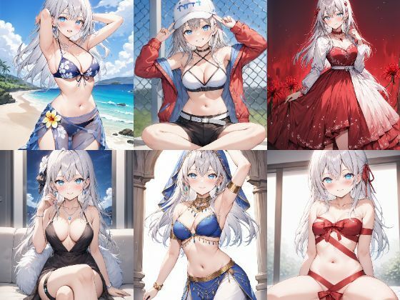 「時々ボソッとロシア語でデレる隣のアーリャさん」アリサ・ミハイロヴナ・九条セクシー写真集3（全500枚）(人の海) [d_489329]