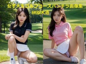 女子大生ゴルフコースパンチラ画像集(榊原大造) [d_490300]