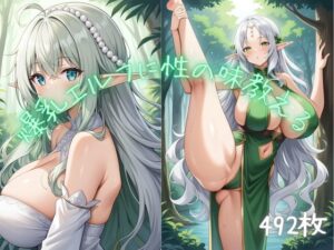 爆乳エルフに性の味を教える(チョコ付バナナ) [d_492279]