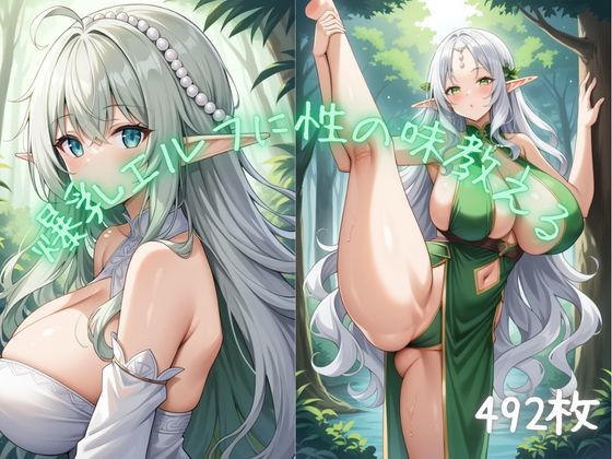 爆乳エルフに性の味を教える(チョコ付バナナ) [d_492279]