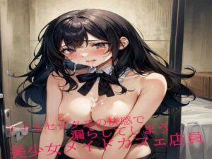 アナルセックスの快感で漏らしてしまう美少女メイドカフェ店員(妄想ヌルヌル女学院) [d_493803]