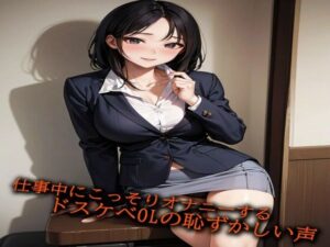 仕事中にこっそりオナニーするドスケベOLの恥ずかしい声(ガールズコレクション) [d_494486]