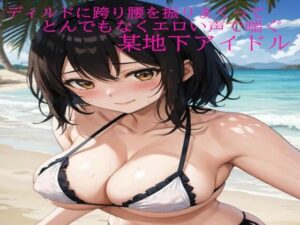 ディルドに跨り腰を振りまくってとんでもなくエロい声で喘ぐ某地下アイドル(ガールズコレクション) [d_495168]