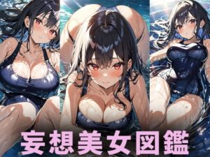 巨乳水着美女【妄想イラスト美女図鑑vol.156】(AIイラスト美女研究所) [d_496210]