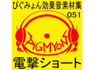 ぴぐみょん効果音素材集051電撃ショート(ぴぐみょんスタジオ) [d_498339]
