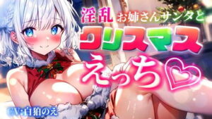 ひとりでシてたら淫乱お姉さんサンタがやってきて…(のえぼいす) [d_498401]